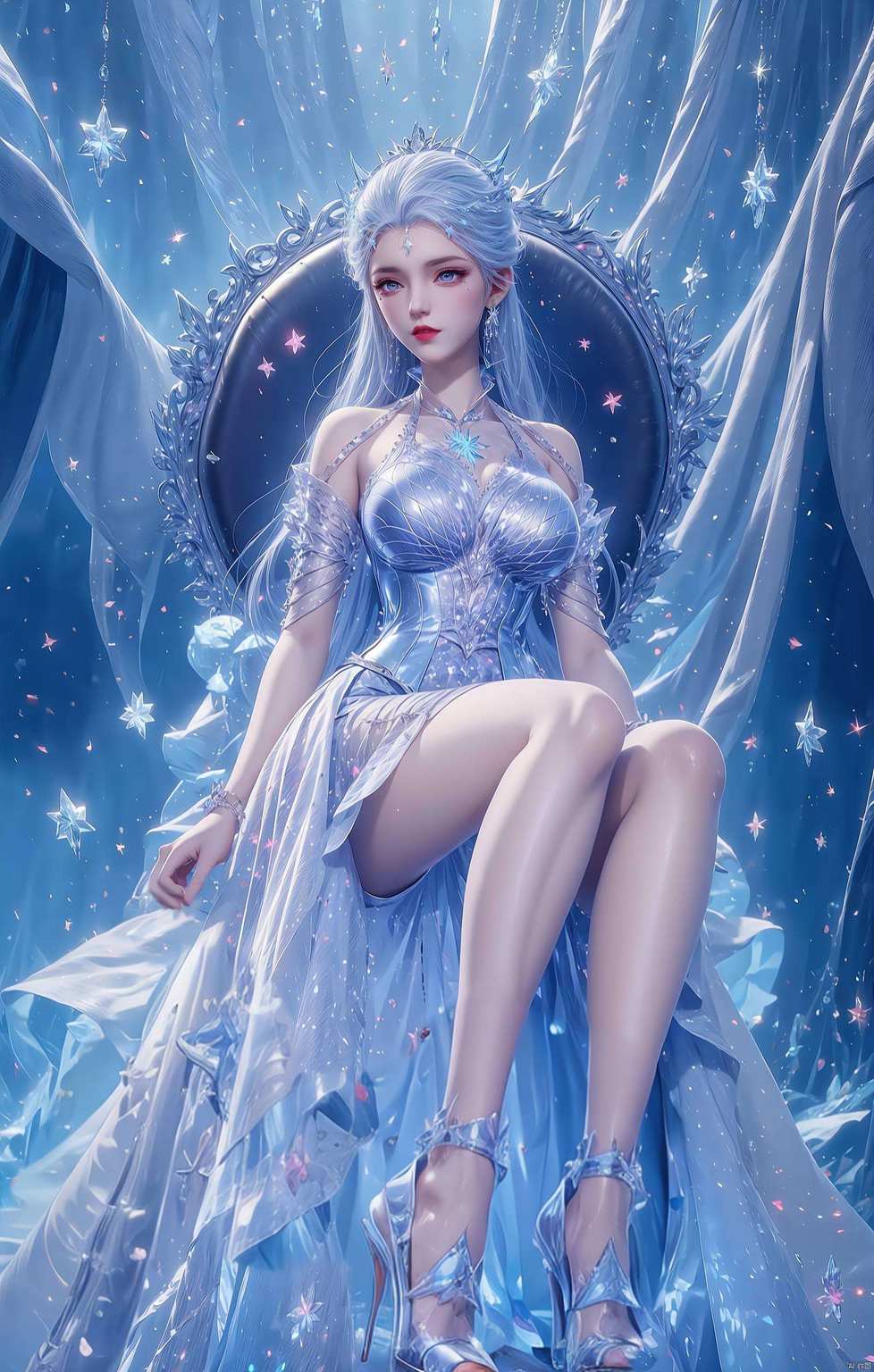 嘿保证让你的iPad瞬间变身玄幻仙境！冰帝大人不仅颜值爆表
