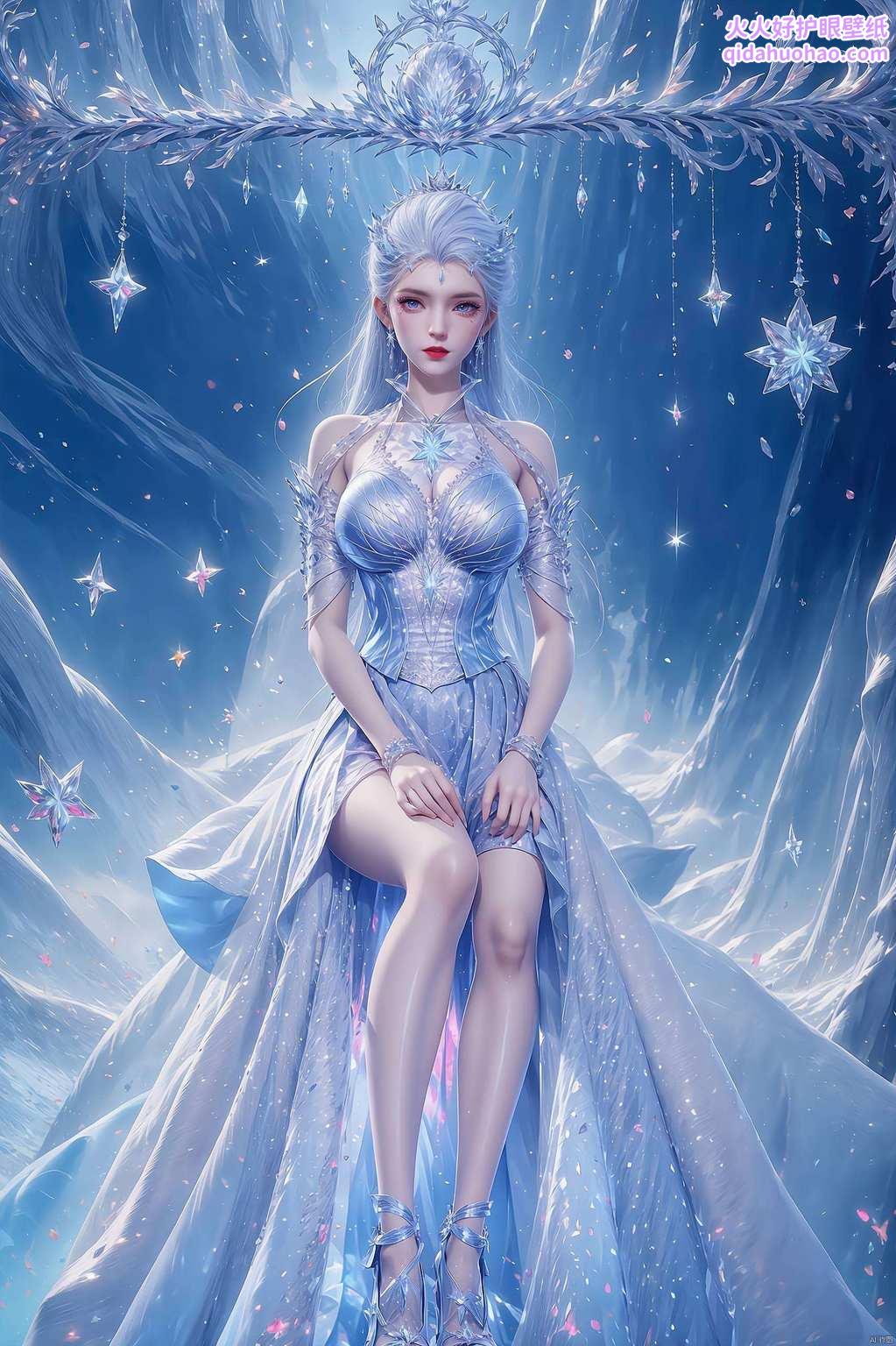 成为了无数粉丝心中的国漫女神雪女冰帝
