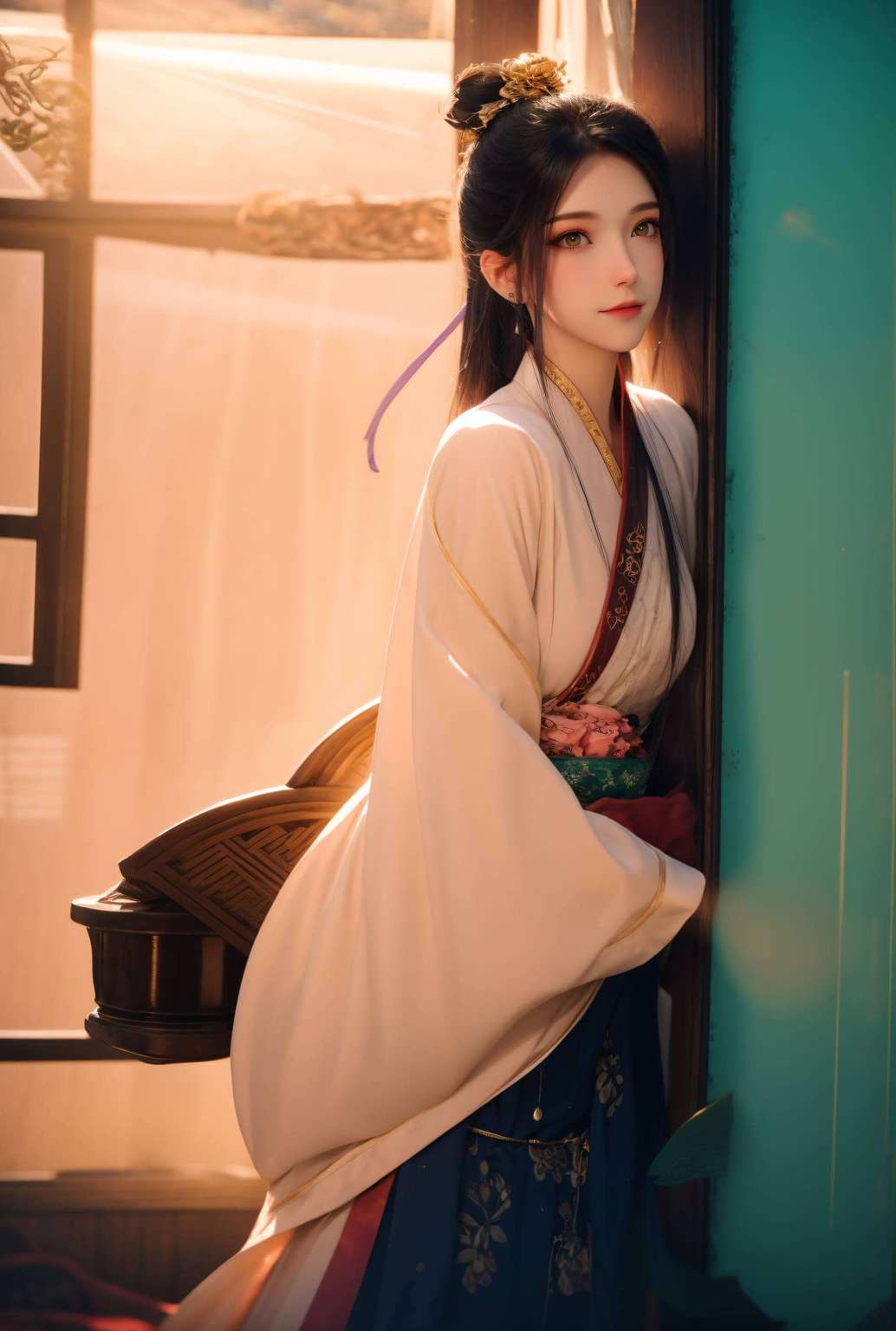 这位国漫界的女神让人忍不住想要把她的高清壁纸设为iPad锁屏