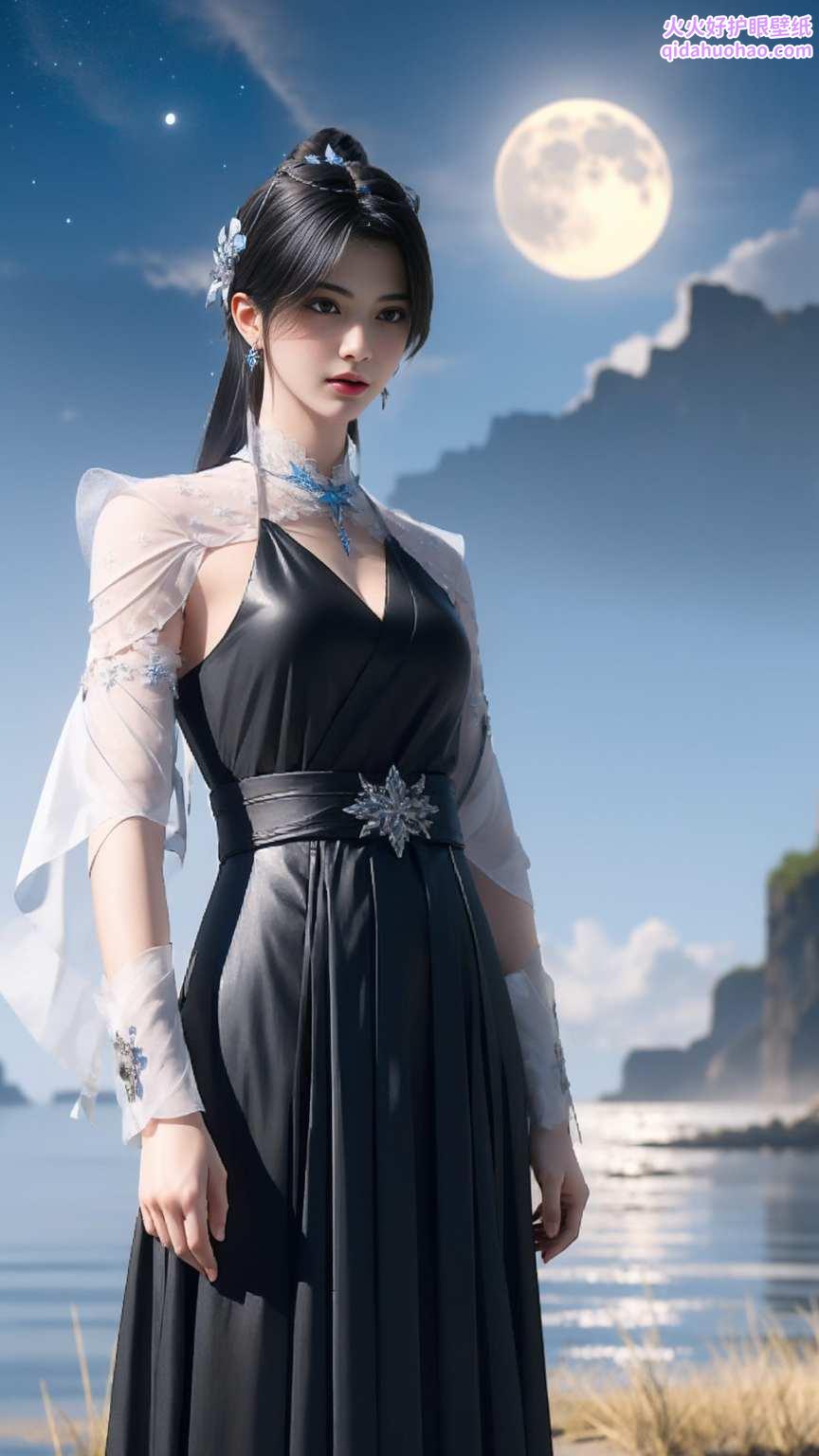 她的壁纸这位国漫界的女神