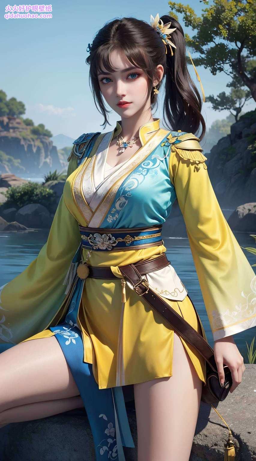 看着司空千落那英姿飒爽的样子仿佛能听见她的剑锋在舞蹈