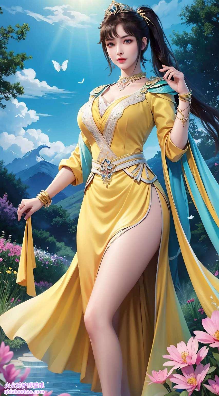 也能感受到动漫的精彩绝对让你的屏幕瞬间变身古风漫画世界！这款壁纸的主角