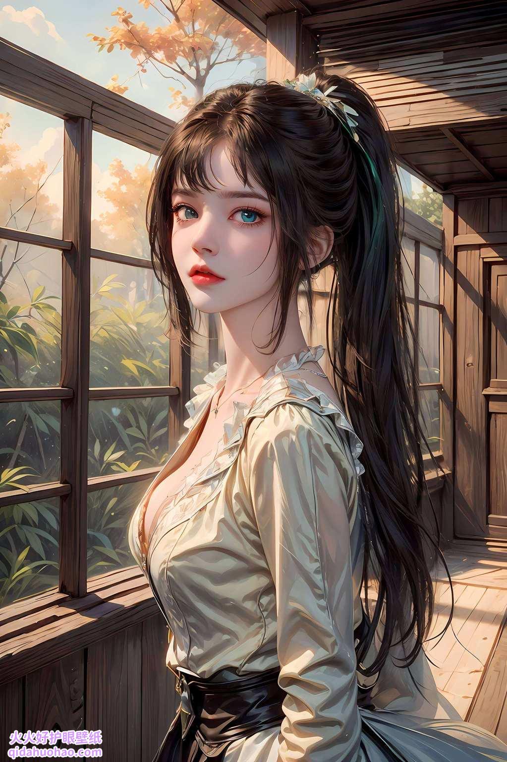 是万千动漫迷心中的梦幻女神勾勒出她曼妙的身姿