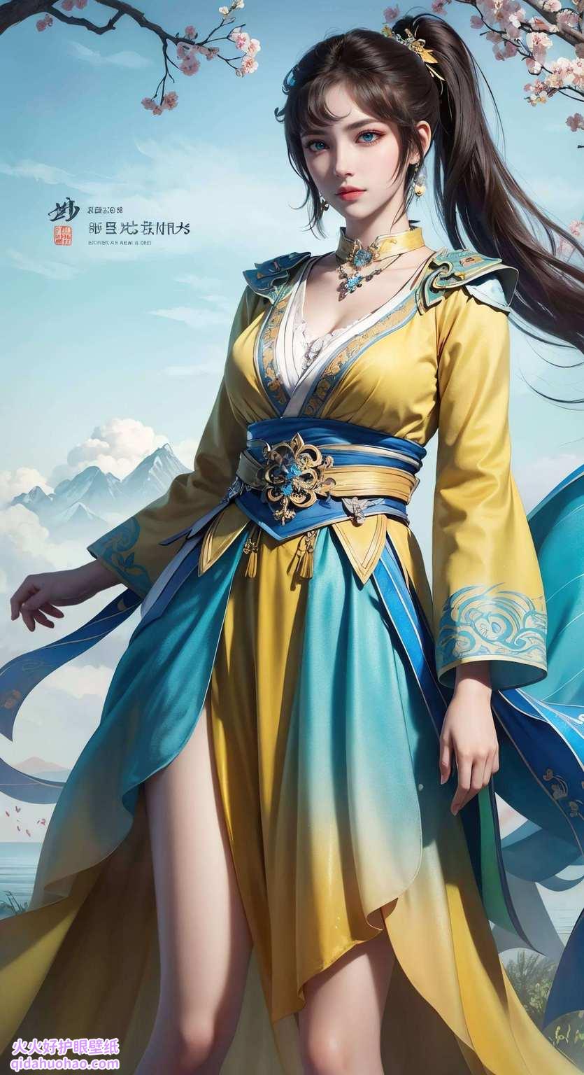 动漫女神司空千落美得不要不要的快来看看这位国漫女神如何让你的设备熠熠生辉吧！