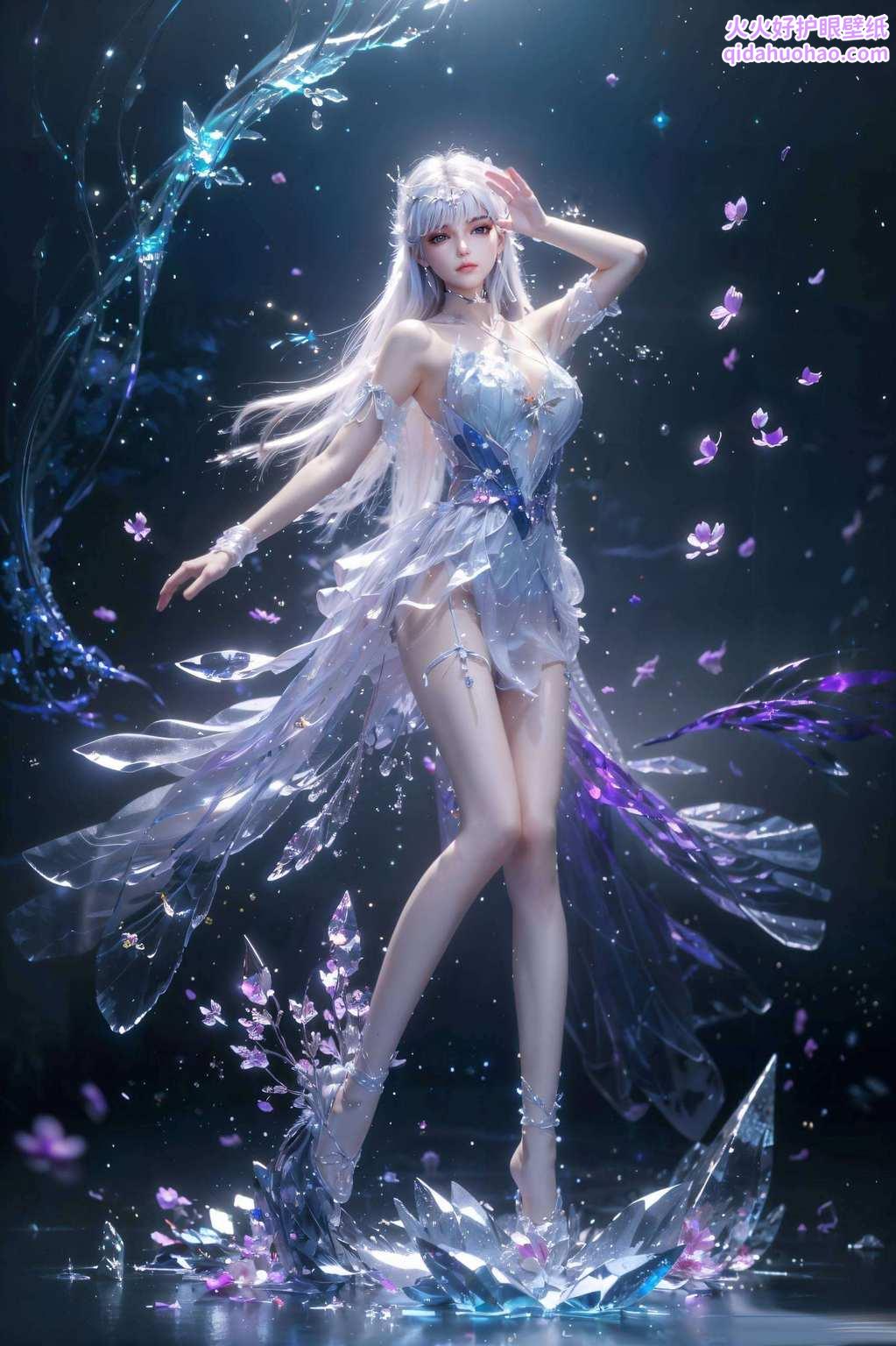 今儿个给大家推荐一款超炫的IPAD动画壁纸简直就像是她本人穿越到了你的屏幕上！🌈🌈快来感受一下这股来自国漫的清新脱俗之美吧！😘😘