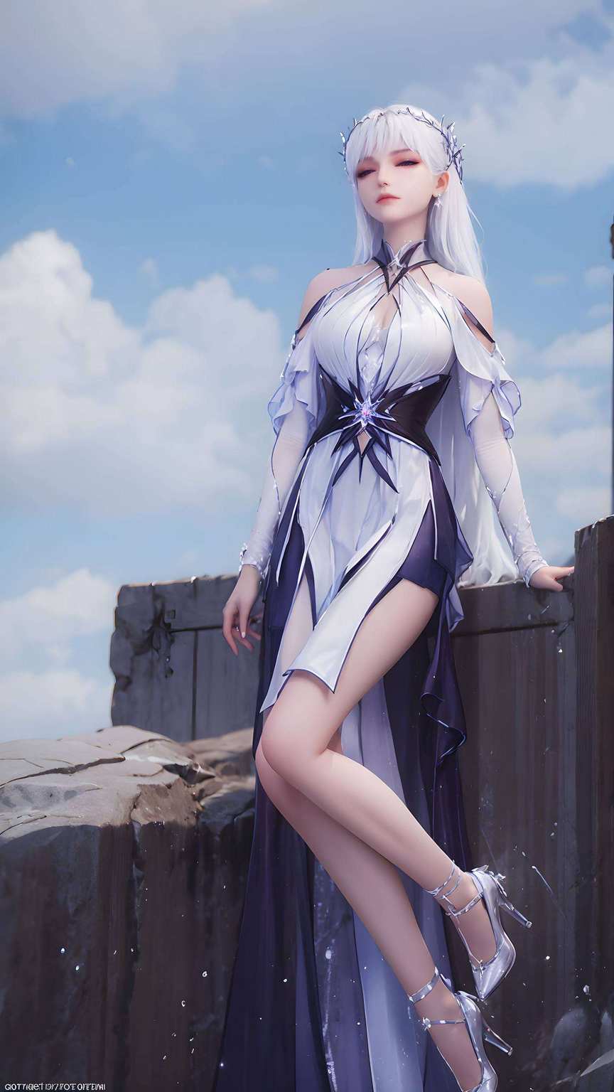 她是《神印王座》中的绝世美女更添一丝神秘与诱惑