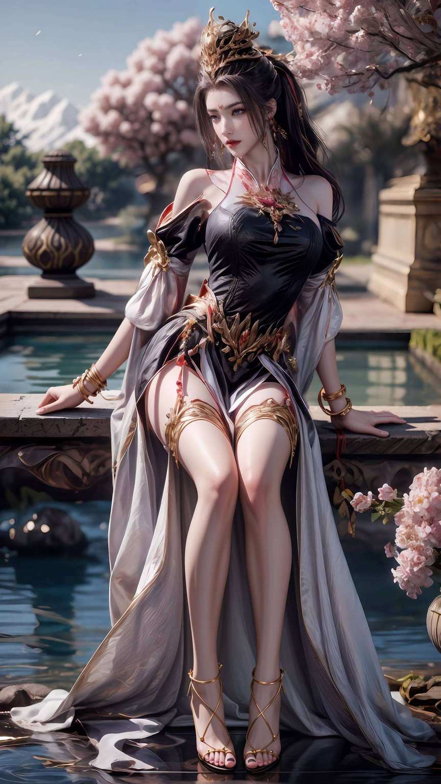 搭配上国漫女神的柔美气质还有那些国漫美女的灵动眼神