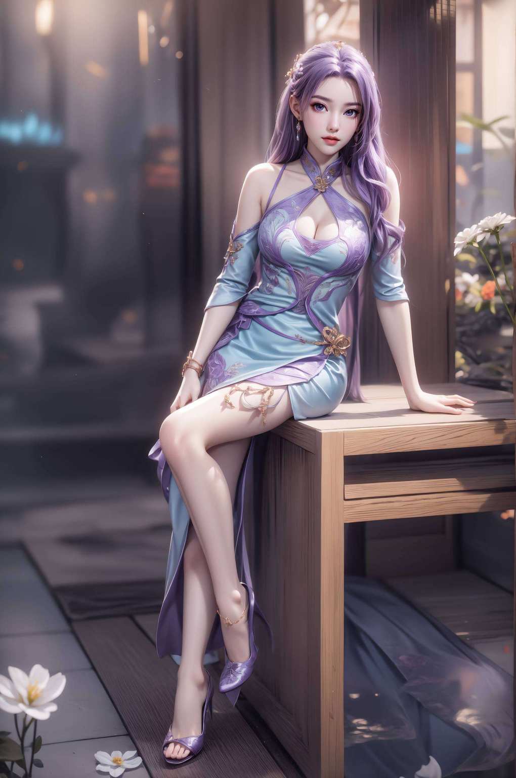 今儿个给大家介绍一款绝美的ipad动画壁纸保证让你的屏幕瞬间变身云霄仙境！这可是“师兄啊师兄”联手国漫女神们