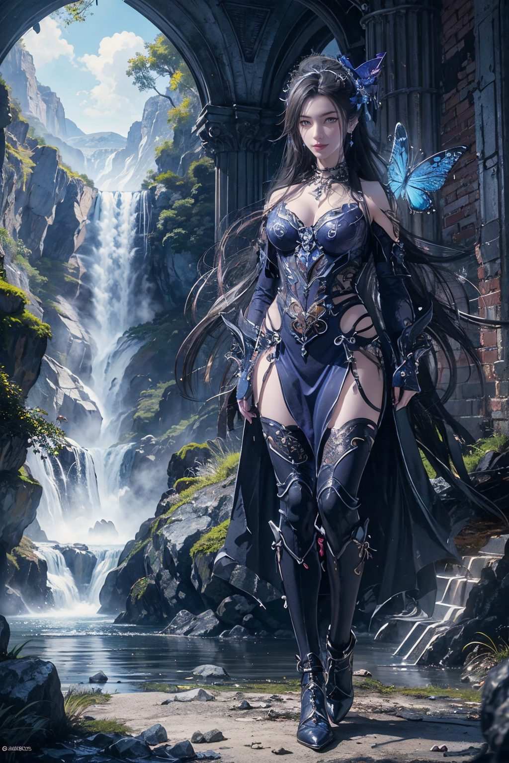 这可是国漫美女壁纸中的“战斗机”哦！快来感受这份国漫之美吧想象一下