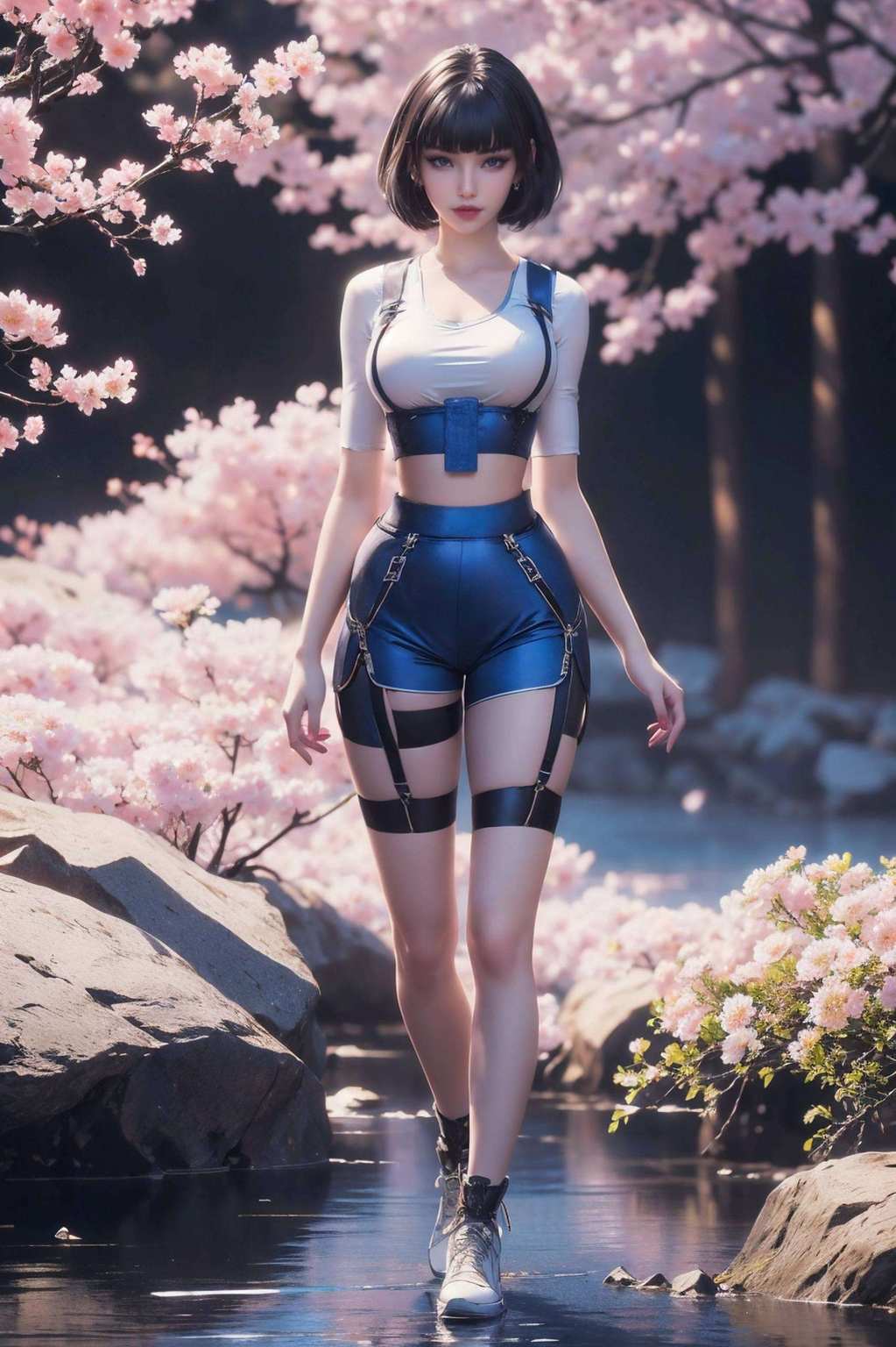 她是那姬青壁纸上的温柔倩影美得不可方物
