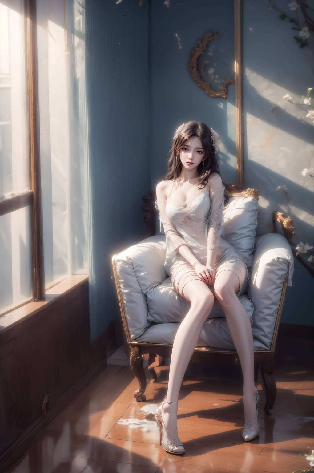 徐欣的壁纸笔下的壁纸图片高清得能照出你的倒影！她的作品里