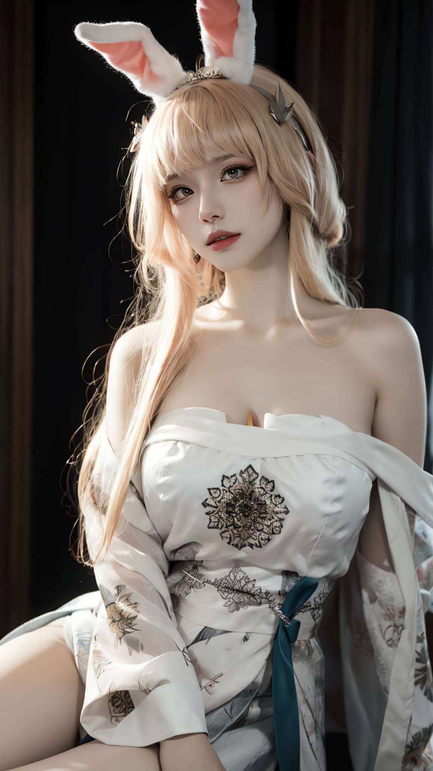她的耳朵上独特的纹身如今
