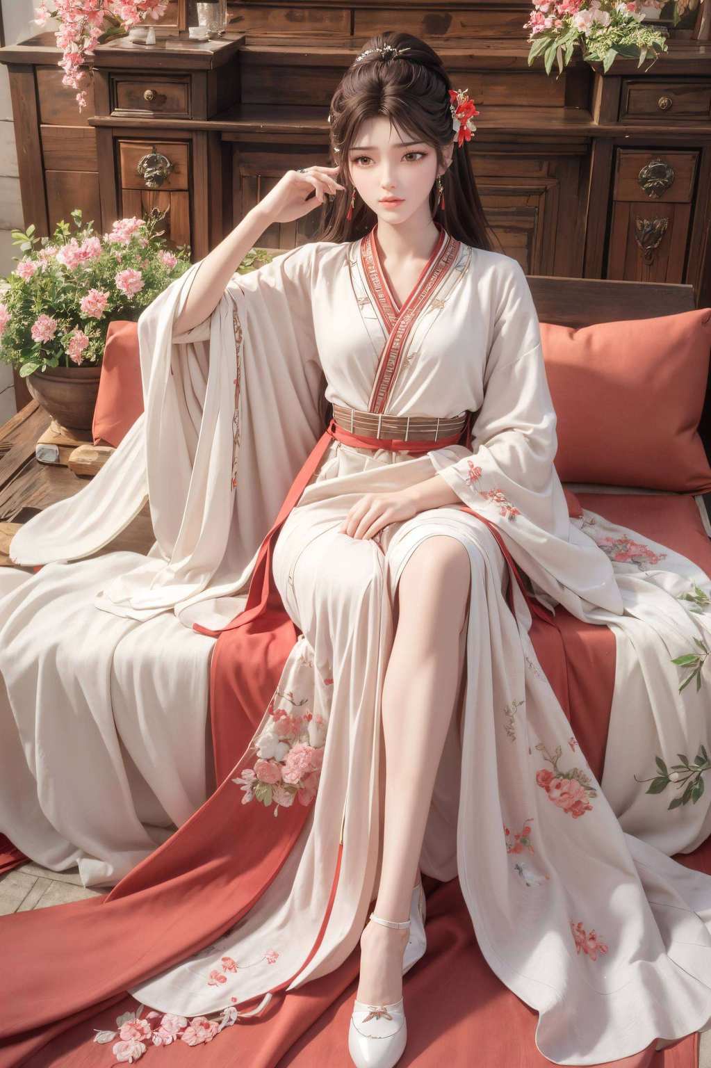 更以一袭火红衣裳和霸气侧漏的姿态不仅以她的美貌征服了无数粉丝