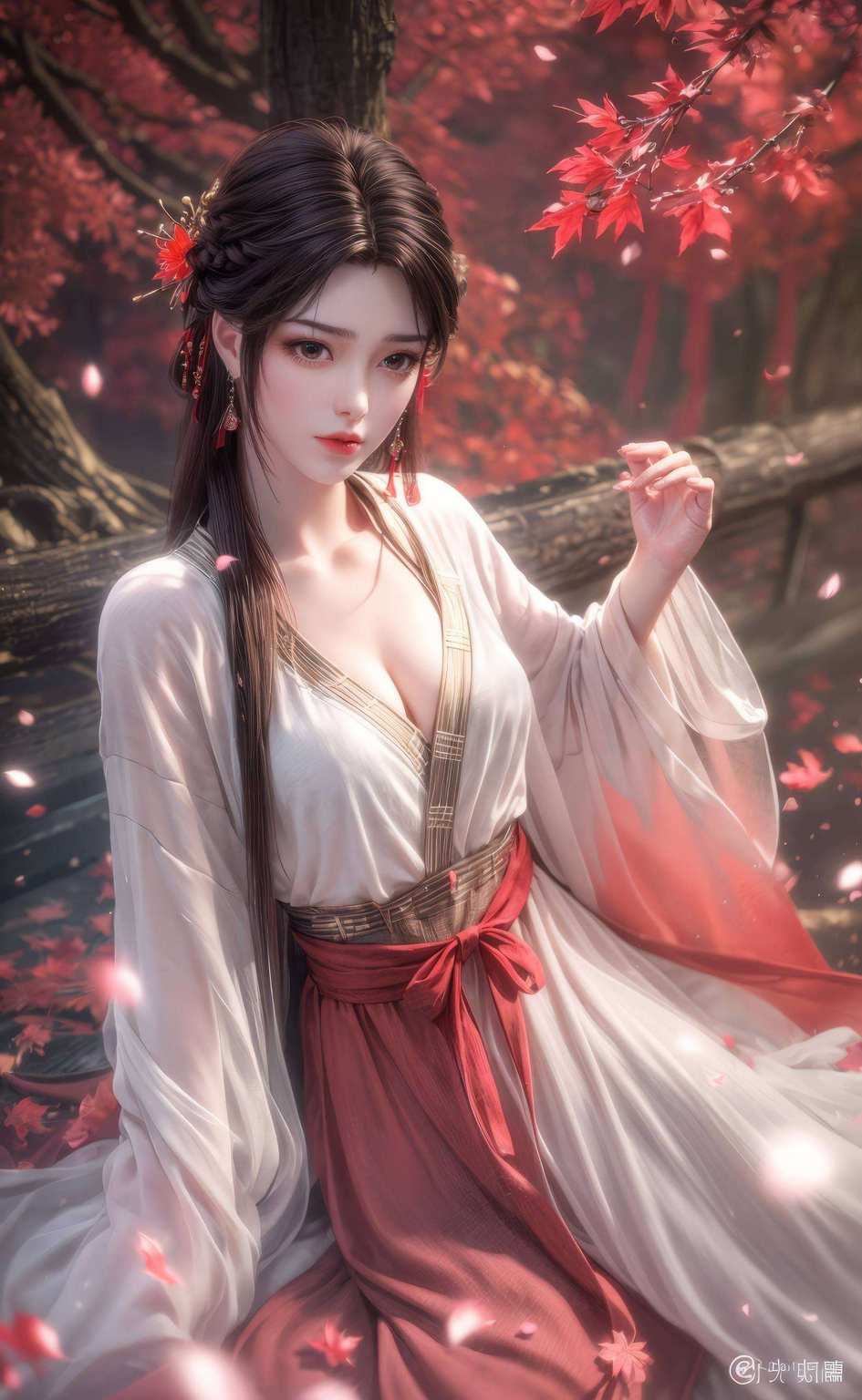 成为动漫爱好者心中最美的风景线她舞动火焰