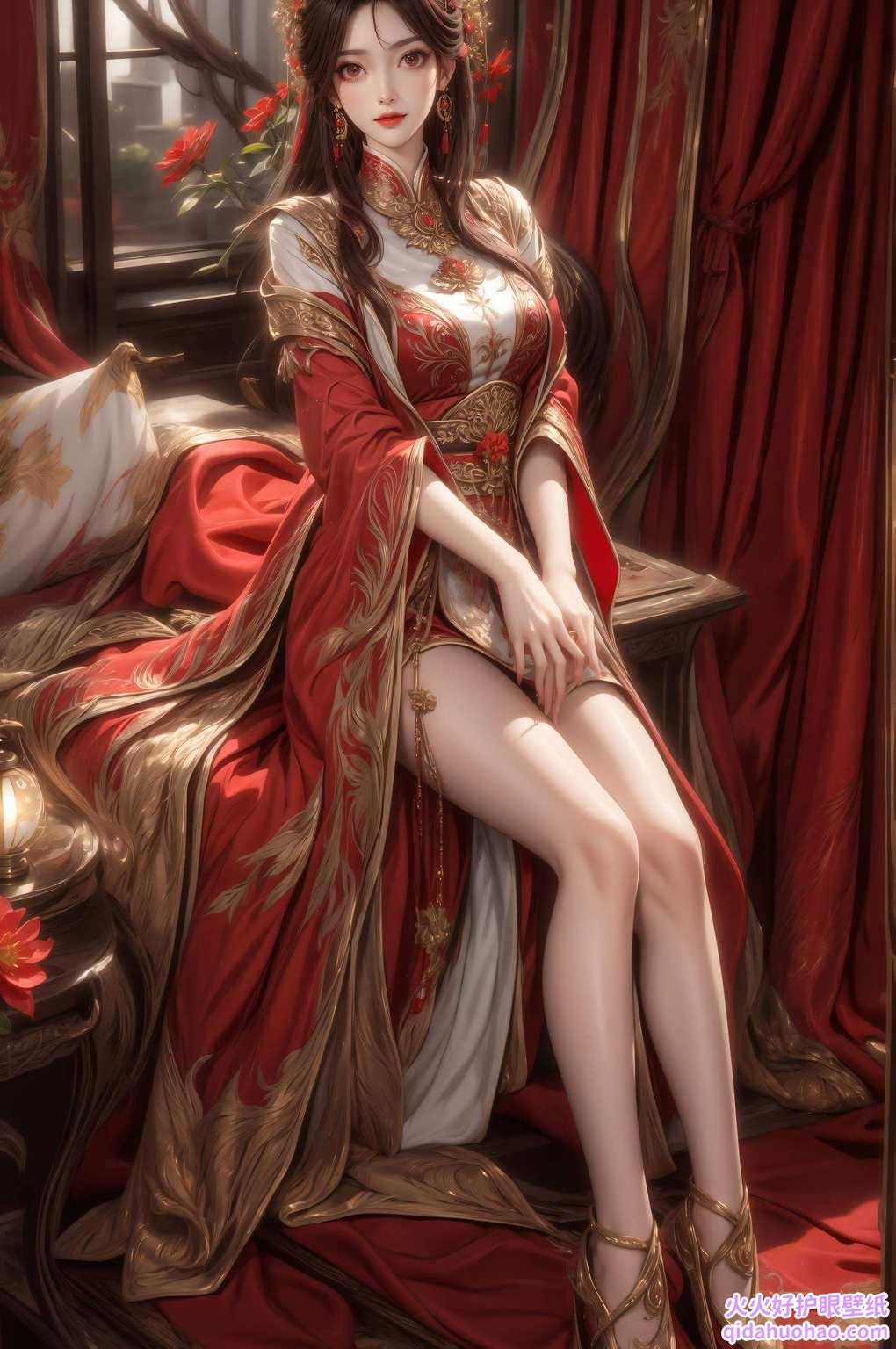 保证让你瞬间拜倒在她的石榴裙下！快来感受一下她的魅力吧保证你的iPad瞬间变身完美世界！