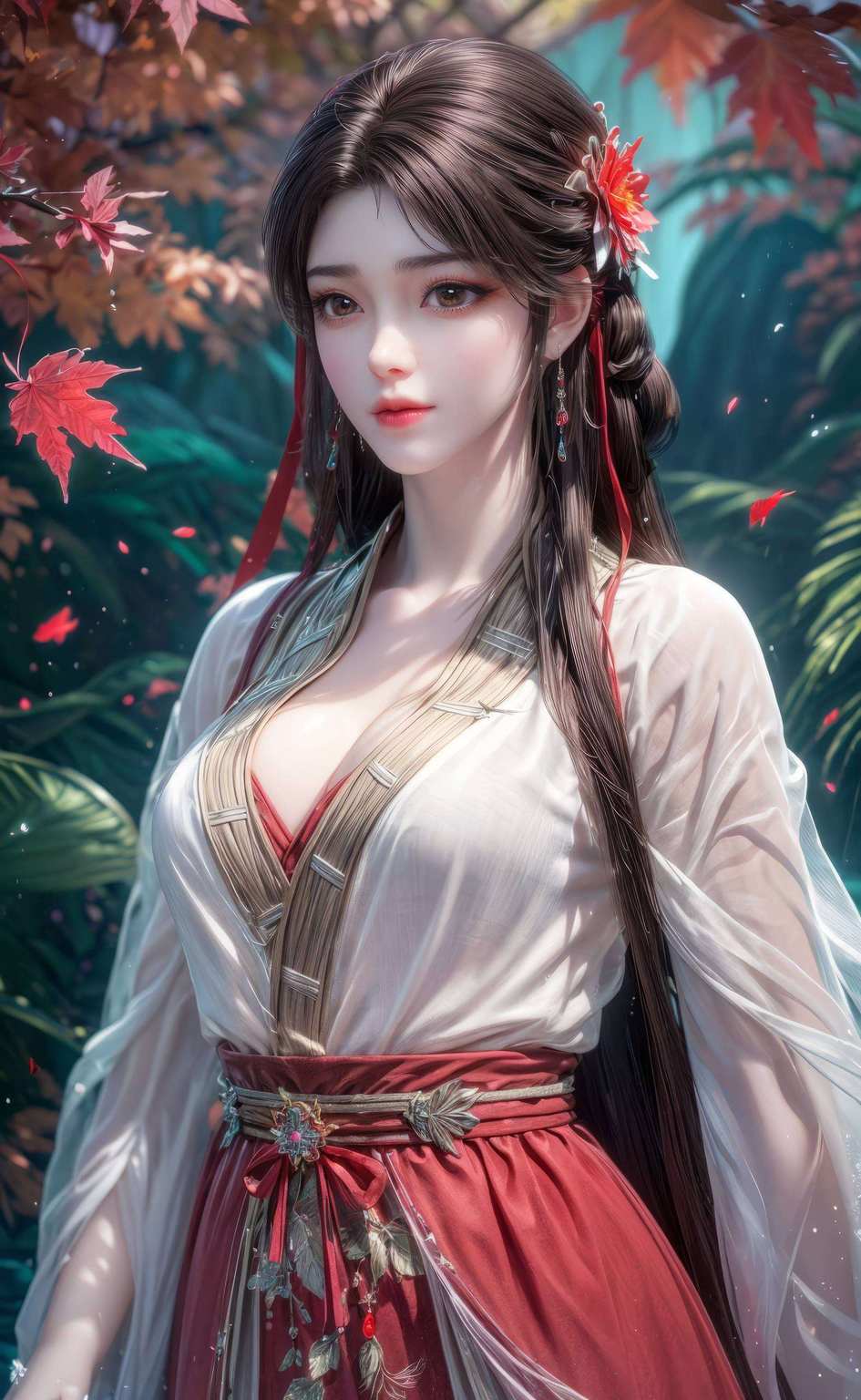 在《完美世界》中成为了无数粉丝心中的动漫美女