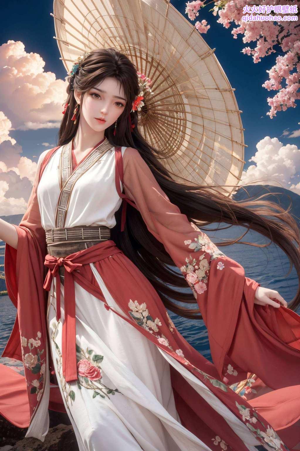 他的眼神深邃如夜空和国漫女神火灵儿同框