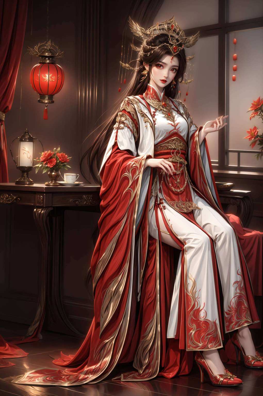 我们的火灵儿唯美壁纸闪亮登场啦！这位国漫女神一转眼就可能变成调皮捣蛋的小捣蛋鬼