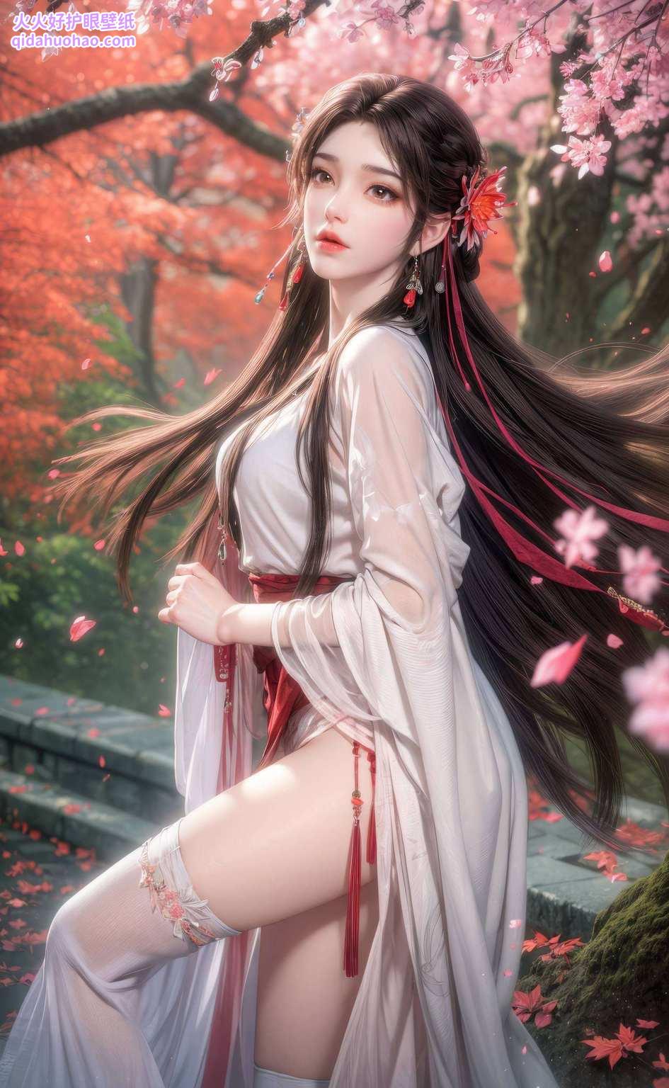 将这位国漫美女的玄幻气质完美呈现她是《完美世界》中的灵动精灵