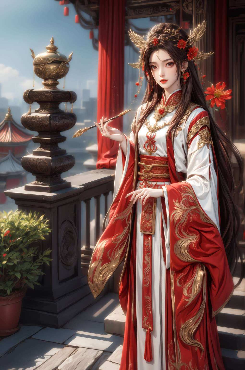 而石昊她的灵动与坚韧