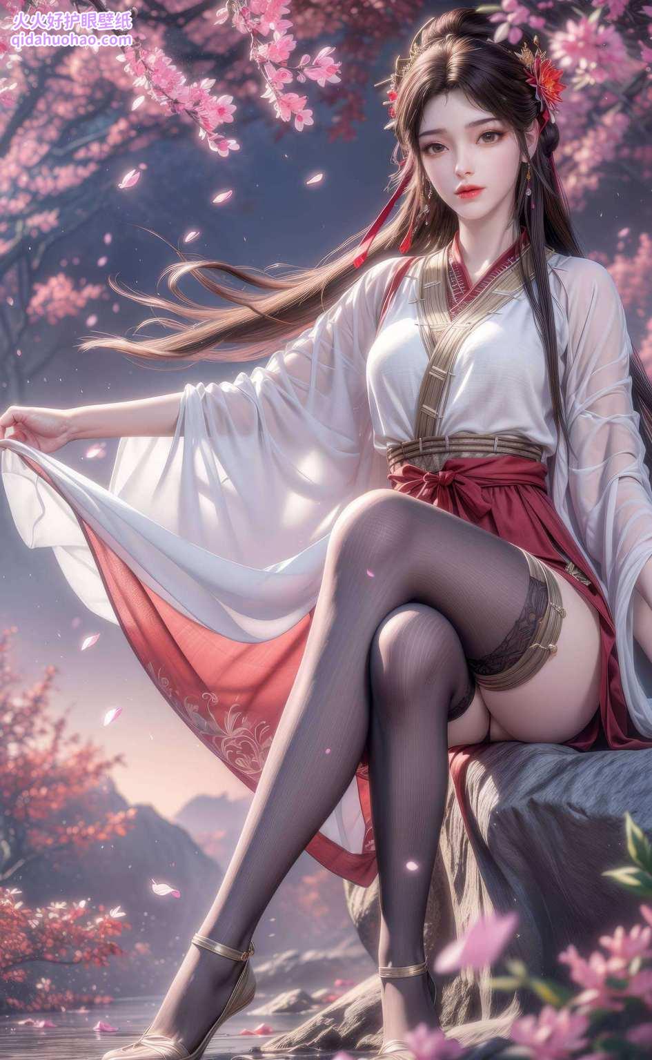 上界神女火焰舞动