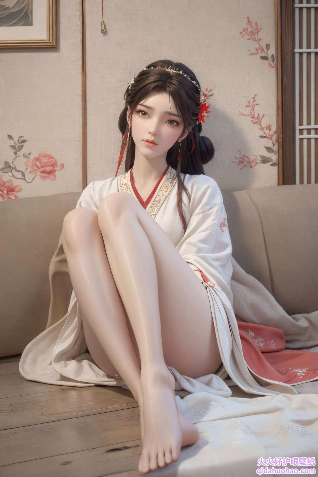 国漫美女韵无边,动漫之魂凝黑暗之中亦绚烂