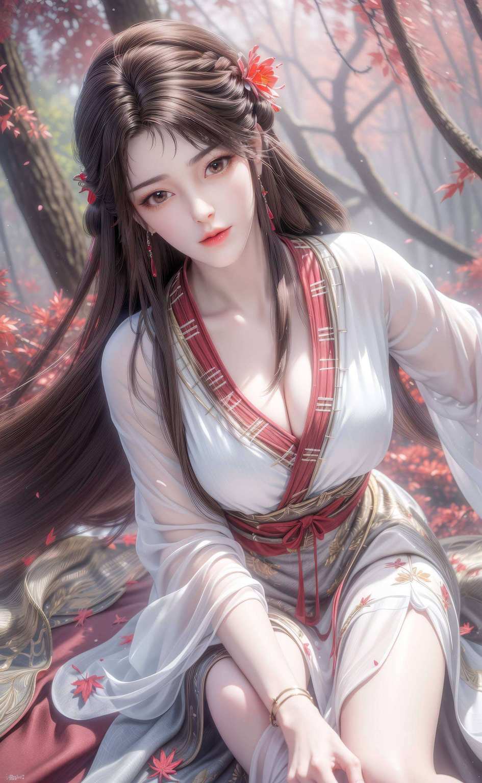 她仿佛穿越了时空火灵儿
