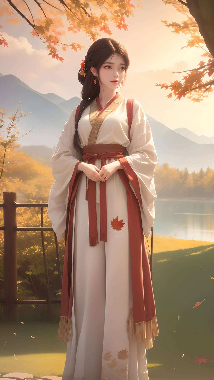 嘿美得让人移不开眼呢！😉