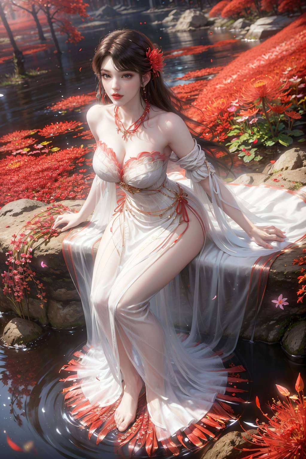 感受那国漫美女的独特魅力每一次壁纸上的展现