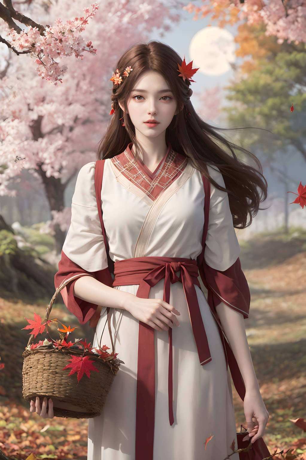 谁说国漫美女只能靠想象？这壁纸一出工作效率都高了呢！嘻嘻