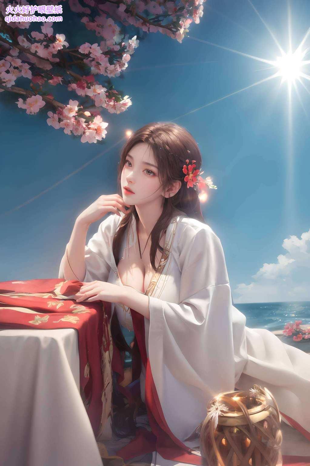 这位国漫女神在完美的世界里
