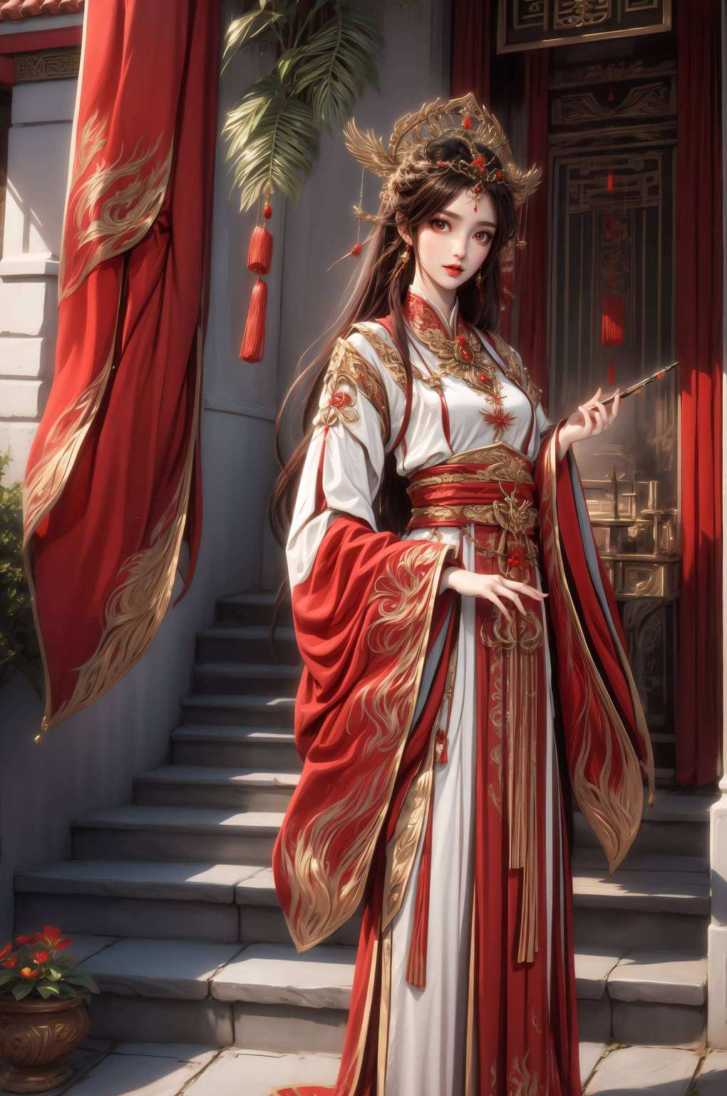 舞动火焰般的秀发火灵儿