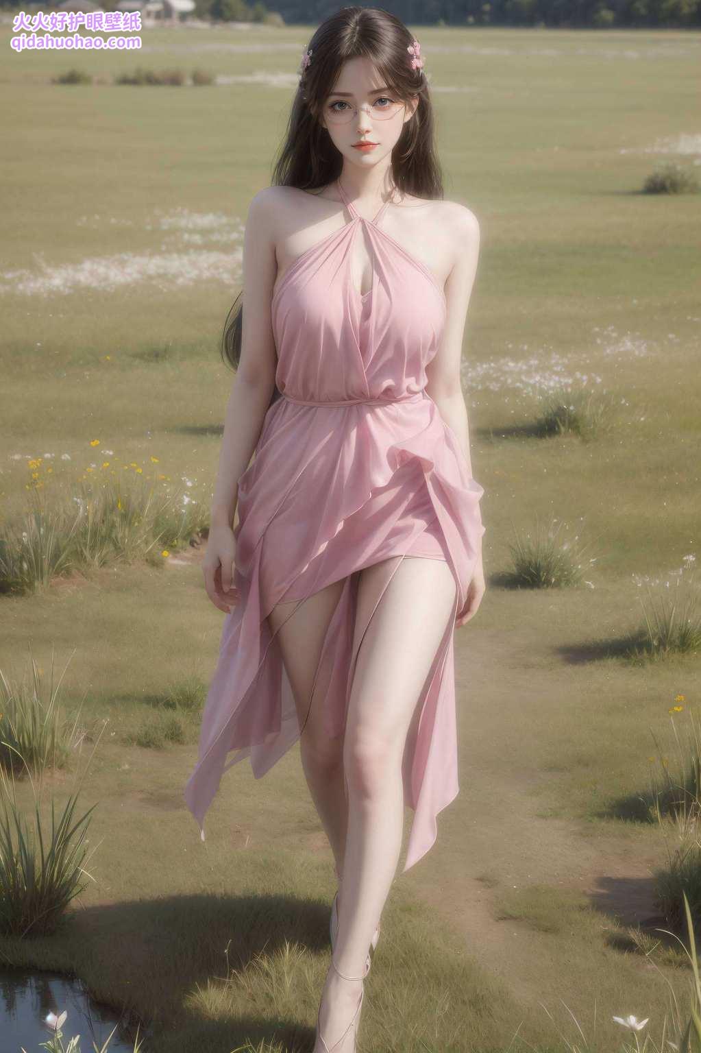 那灵动如火焰般的女子荒高清壁纸上