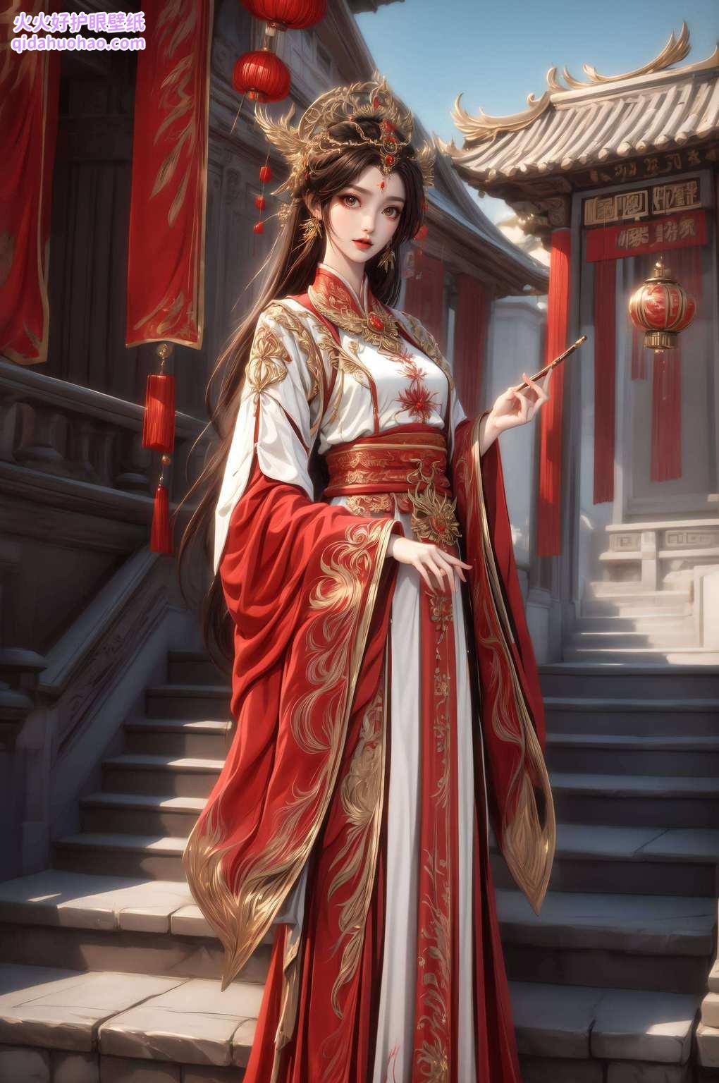 那位来自完美世界的灵动女神犹如一抹跳动的火焰