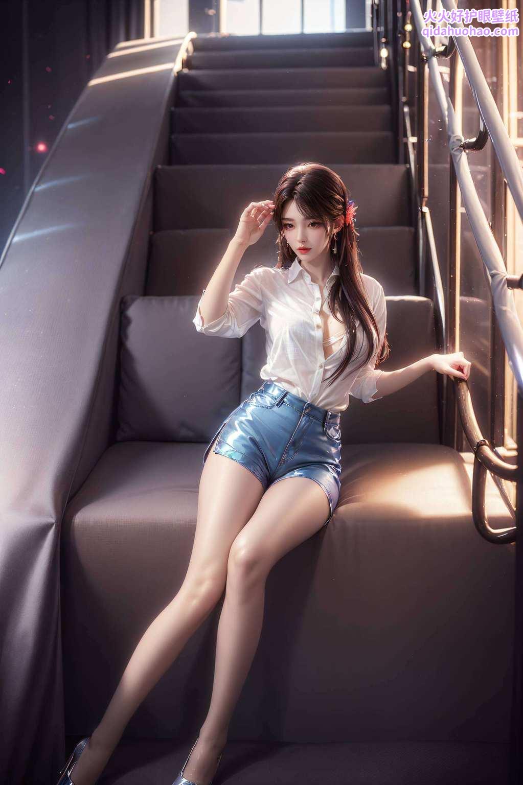 她是无数动漫爱好者心中的女神