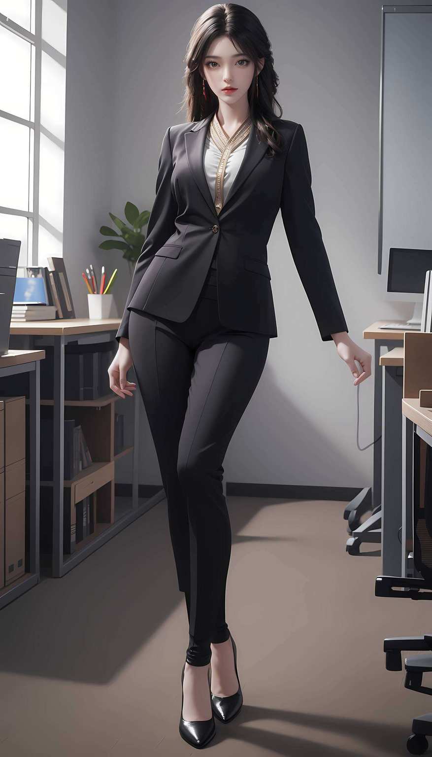 她是那动画壁纸上的灵动之美共绘一幅浪漫的国漫传奇
