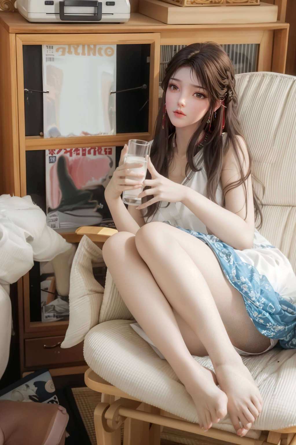 想要把她的倩影定格在iPad上？这火灵儿魔女壁纸都能让人瞬间穿越到那个玄幻的完美世界