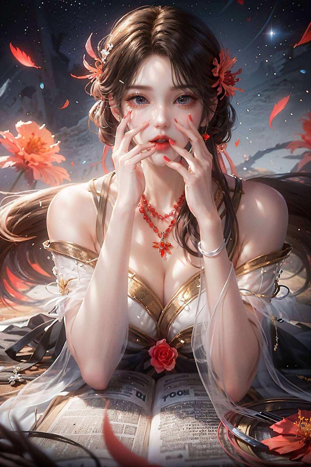 各位看官让国漫女神陪伴你度过每一个美好时光！🎊🎊