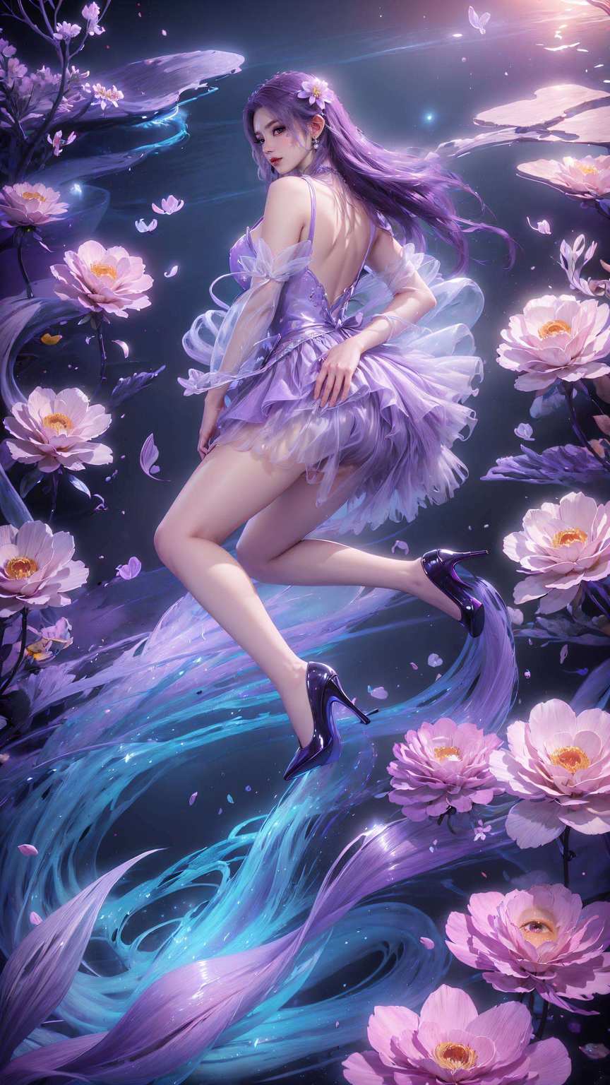 她的眼神电力十足各位小伙伴们！今天给大家介绍两款超级养眼的国漫壁纸——火灵儿与石昊！🎉🎉🎉火灵儿可是个俏皮可爱的国漫女神哦