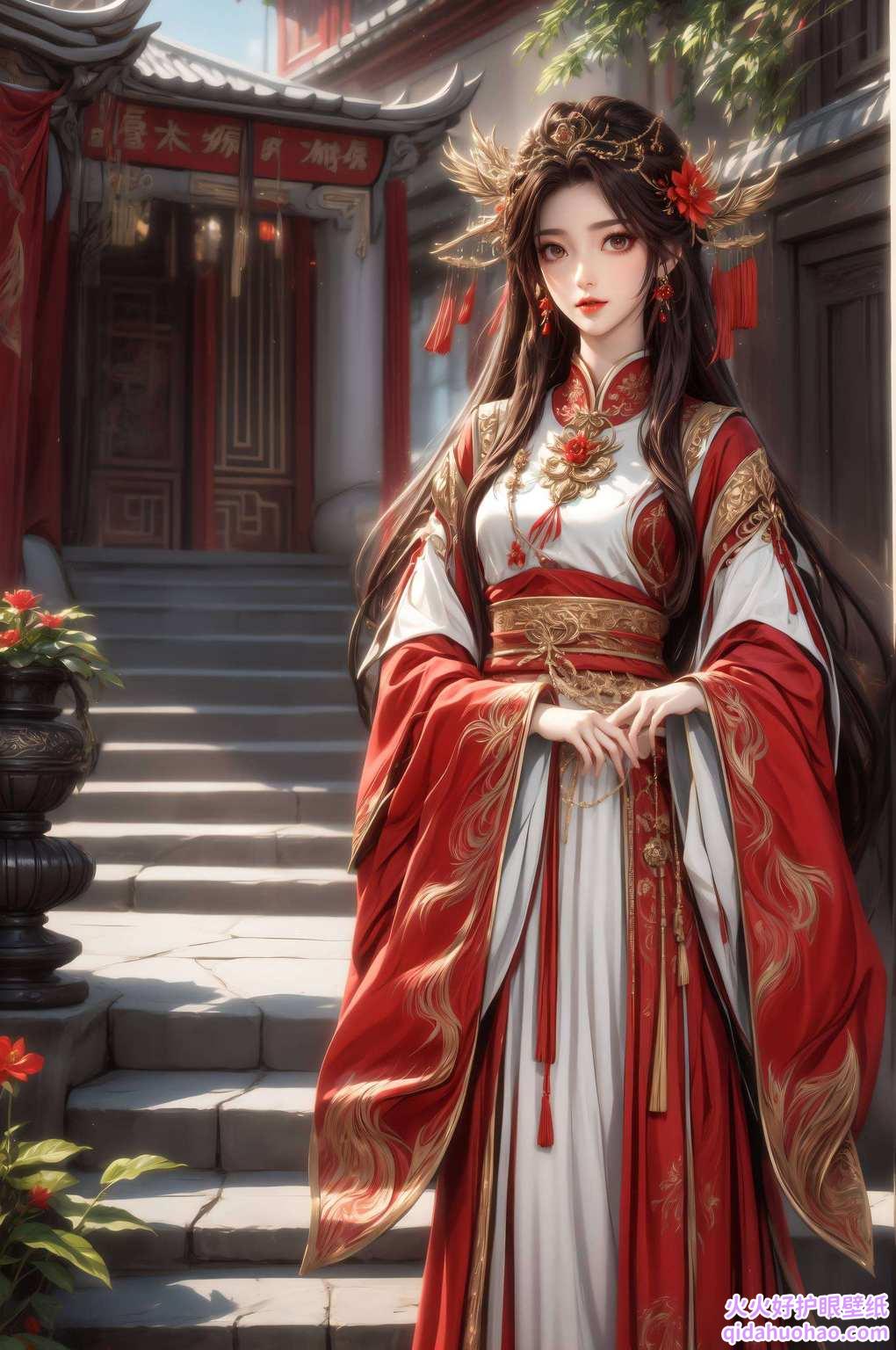 快来感受这位国漫美女的独特风采吧！火灵儿壁纸不仅展现了她的灵动之美