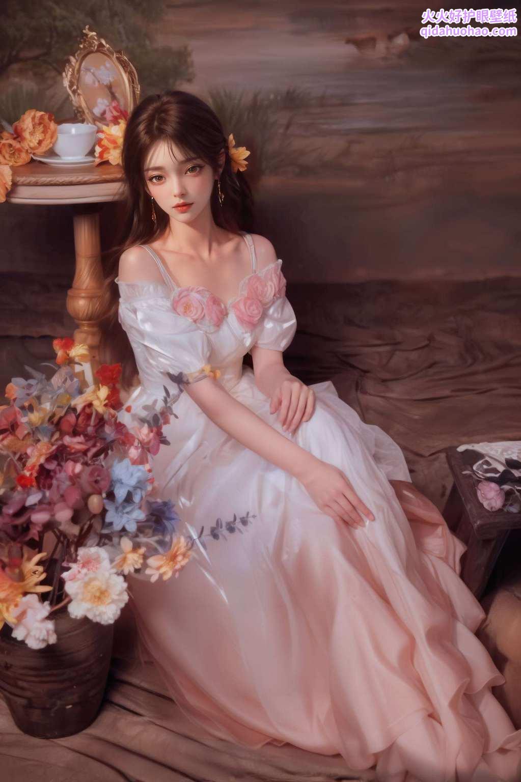 壁纸全面屏火灵儿翩翩舞