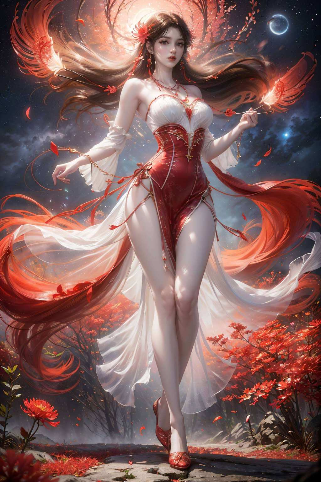 让人感叹人生的奇幻与美好如同国漫壁纸上的美丽图案