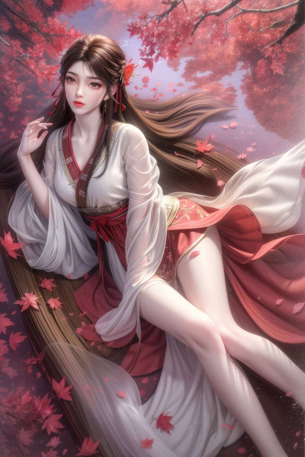 火灵儿全面屏壁纸来啦！这位国漫女神可是美得不要不要的不仅如此