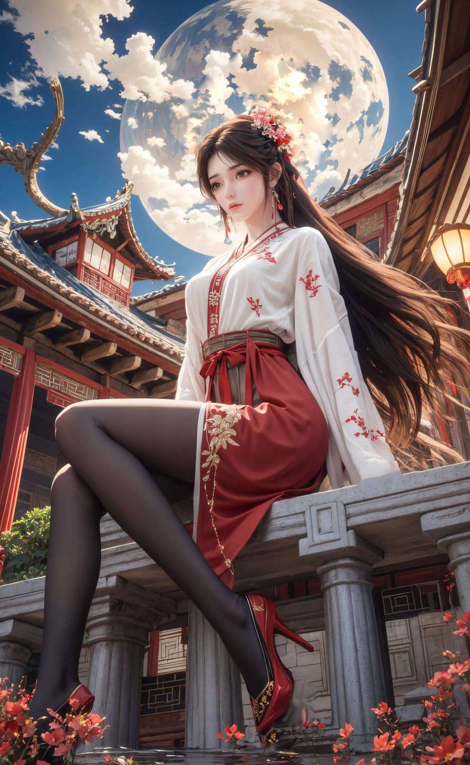 不仅壁纸美得让人舔屏一张图片高清壁纸就能让人眼前一亮！这火爆的小妞儿