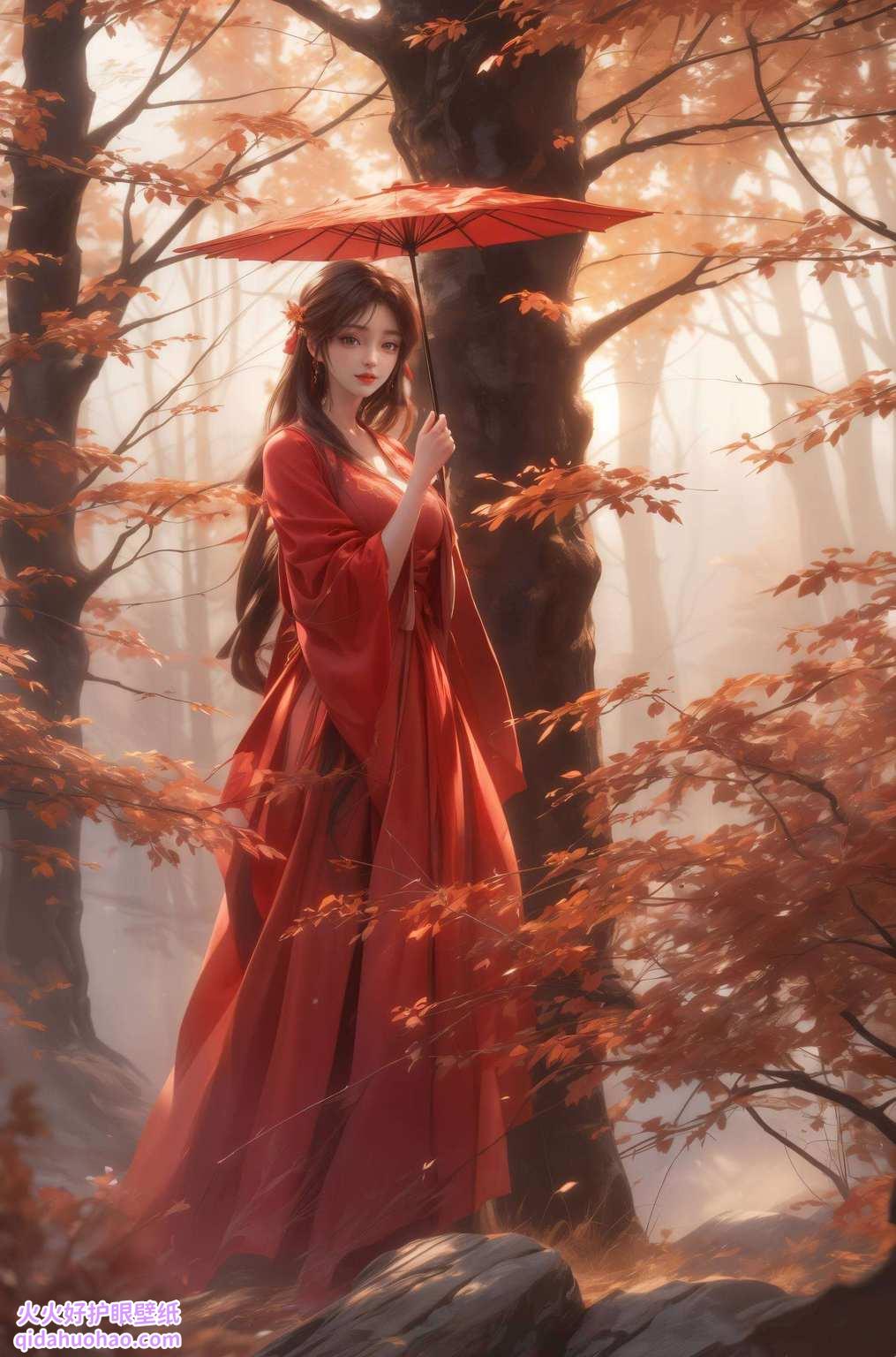 感受那份不染尘埃的美丽成为了无数粉丝心中的国漫女神