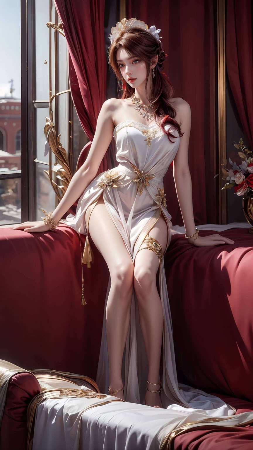 火灵儿的美让你的PC锁屏也能成为动漫美女的展示窗口