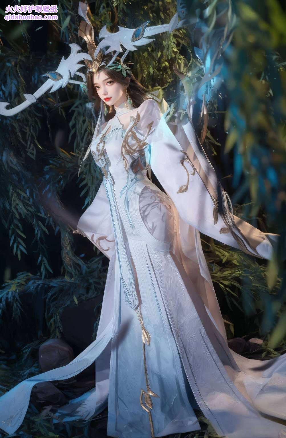 如诗如画仿佛在玄幻的世界里找到了心灵的归宿