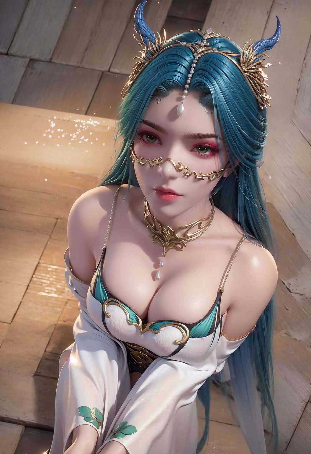 美女画卷动漫壁纸