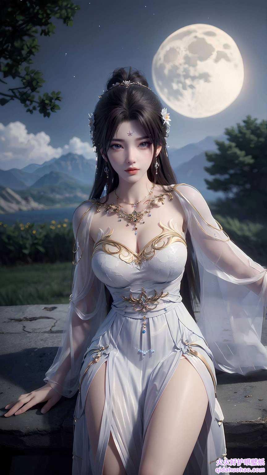 想要高清壁纸？别急这长腿壁纸保准让你的iPad瞬间变身玄幻仙境