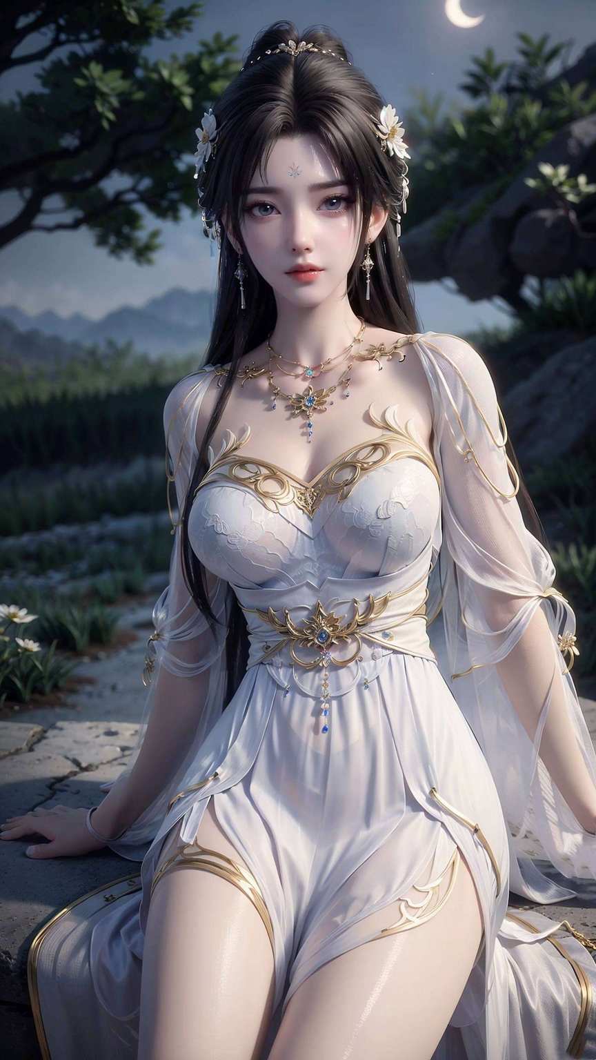 映照着无数动漫美女的梦幻眼神清漪壁纸如同国漫女神的倩影